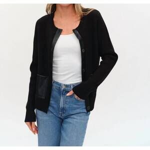 NEW SIX/FIFTY natalia cardigan in black